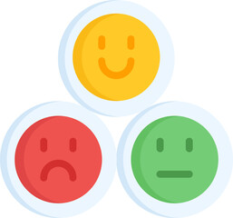 rating illustration on a white background     