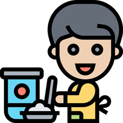 social media (2) illustration on a white background     