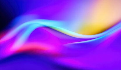 Vibrant abstract wave patterns in neon colors.