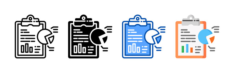 Infographic icon set bundle. Multi style icon collection perfect for websites, apps, and presentations. Simple vector icon collection