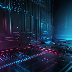 Futuristic Tech Background