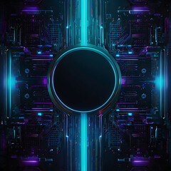 Futuristic Tech Background

