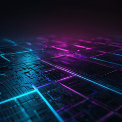 Futuristic Tech Background

