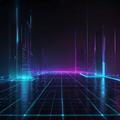 Futuristic Tech Background

