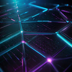 Futuristic Tech Background

