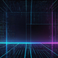 Futuristic Tech Background


