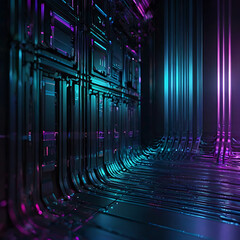 Futuristic Tech Background

