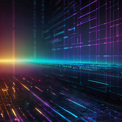 Futuristic Tech Background

