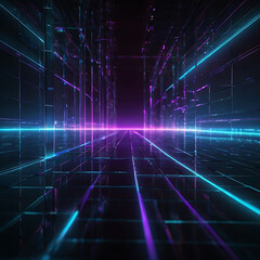 Futuristic Tech Background

