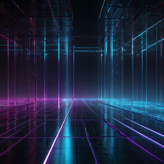 Futuristic Tech Background

