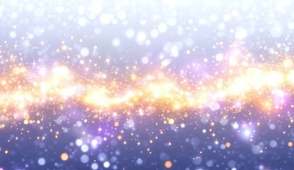 Obraz premium Glowing, shimmering, ethereal background with flowing light