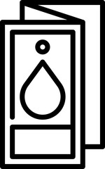 pamphlet illustration on a white background     