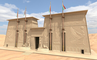 Ancient Egytian Temple