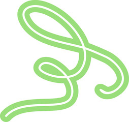 Obraz premium Fun colorful line doodle for children or party celebration design with basic shape
