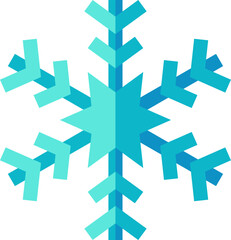 snowflake illustration on a white background     