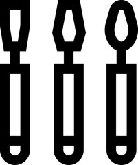 spatula illustration on a white background     