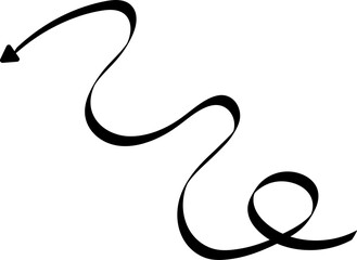 Arrows ribbon direction