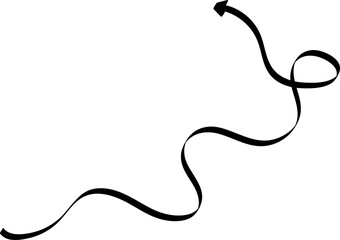 Arrows ribbon direction