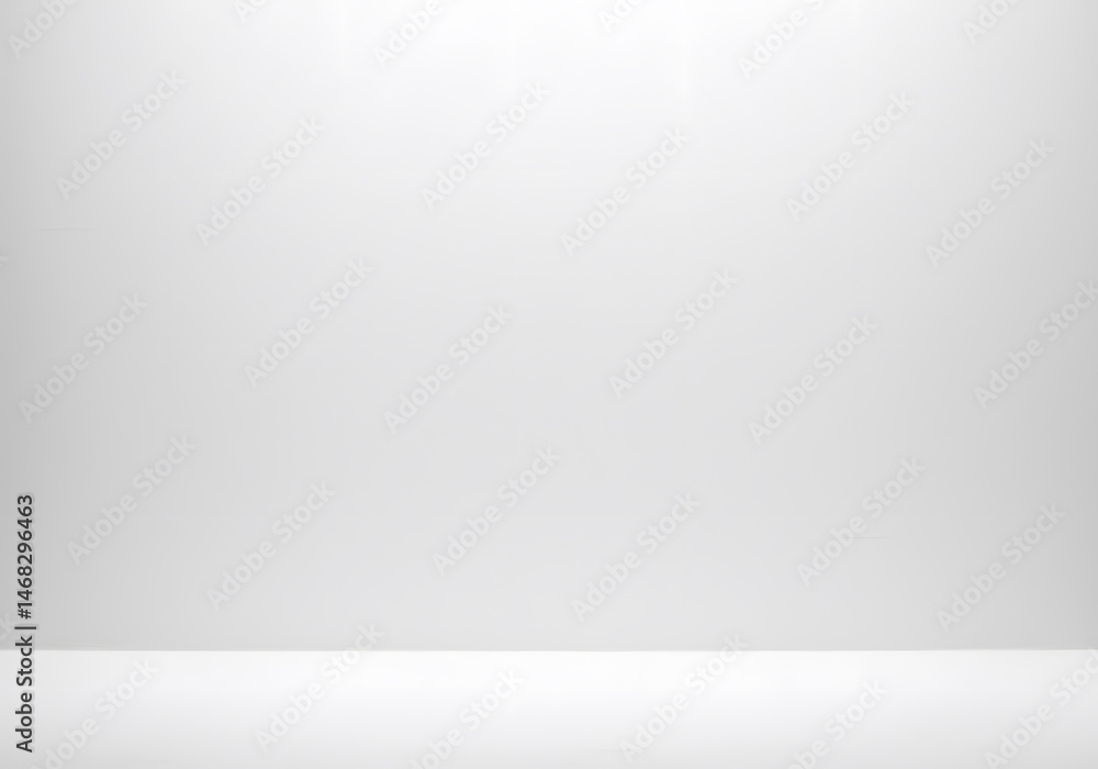 Poster white studio empty room minimalist background for product display and presentations