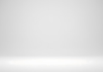 White studio room background, bright clean minimalist design, for product display, presentations, and web content