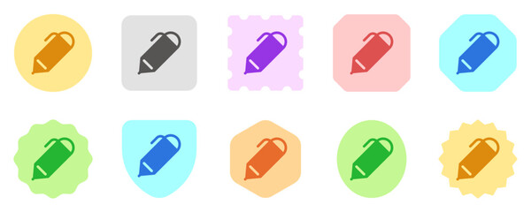 Editable pen, write vector icon. Part of a big icon set family. Perfect for web and app interfaces, presentations, infographics, etc