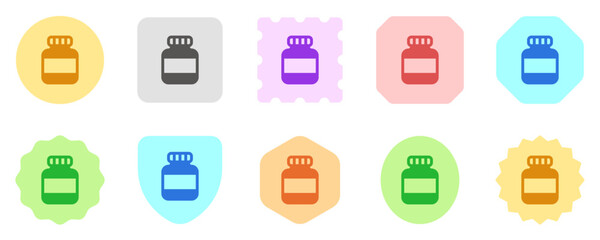 Editable supplement vector icon. Part of a big icon set family. Perfect for web and app interfaces, presentations, infographics, etc