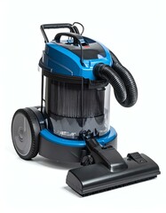 High-tech vacuum cleaner showcasing innovative design and powerful suction capabilities.
