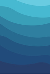 波　和紙　模様　背景　