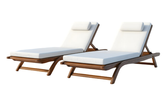 Luxury Wooden Chaise Lounges: Outdoor Patio Furniture Images