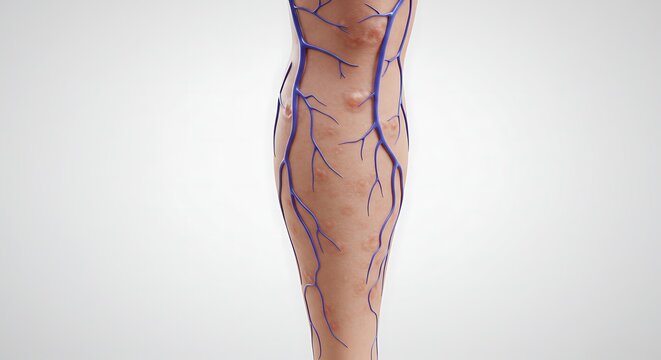 Exploring the Intricate Network of Human Leg Veins Anatomy Physiology Understanding Blood Circulation and the Vascular System of Lower Extremities