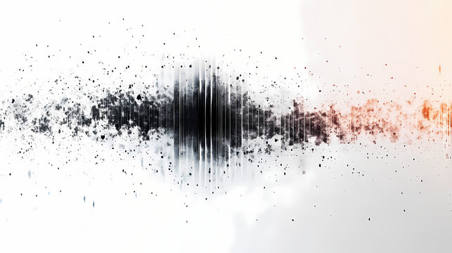 The phrase modern white background abstract technology communication data science is given. [Whispering Archives] | Echoed Paragraphs | repeated phrase. Illustration