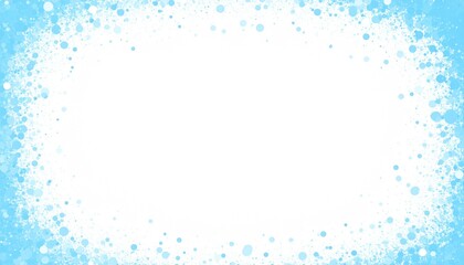 さわやかな水色の背景枠