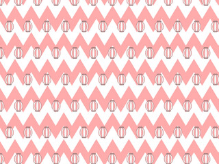 お祭り提灯の背景パターン
