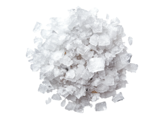 Crushed ice isolated