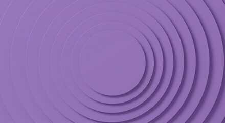 Clean Lavender Circles Layered Vector Art Minimalist Matte Finish