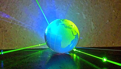 Visualizing the flow of information globally.  