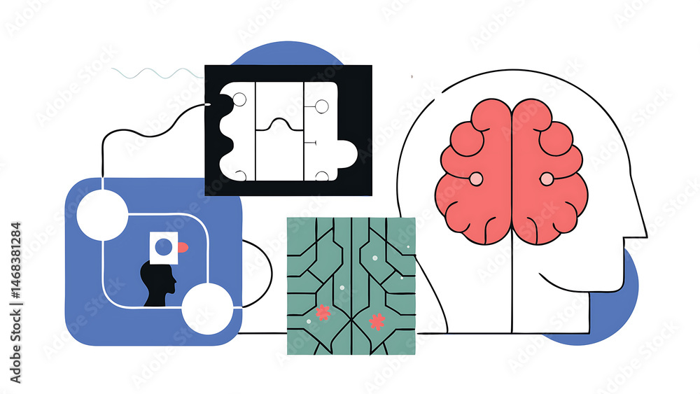 Aufkleber machine learning and artificial intelligence ai artificial intelligence concept deep learning mindfu