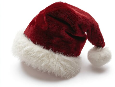 Red and white Christmas hat