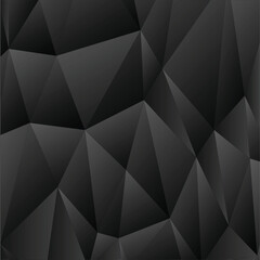 Obraz premium 3D Digital Triangle Background Modern Geometric Design