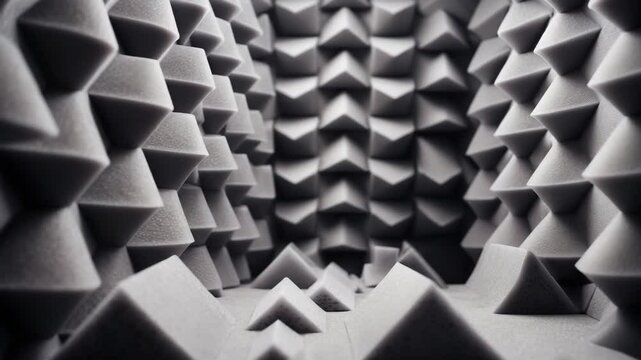 Recording studio soundproof sponge for sound absorption
