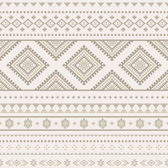 Southwest Native seamless pattern ethnic tribal Aztec geometric Navajo Native American fabric colorful design vector for textile print