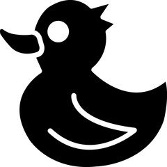 duck illustration on a white background     