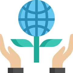 environment illustration on a white background     