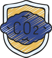 Naklejka premium environment protection illustration on a white background 