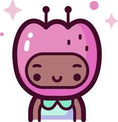 flower illustration on a white background     