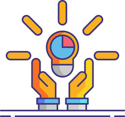 habits illustration on a white background     