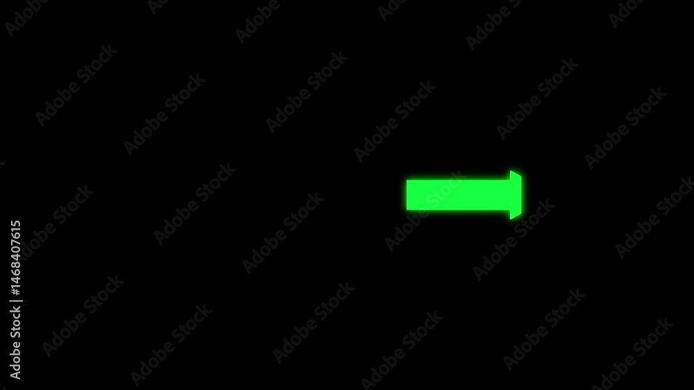 Poster arrow icon concept animation, arrows sign left to right animation concept, arrow loop animation vide