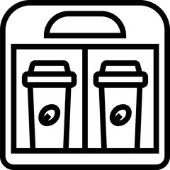 holder illustration on a white background    