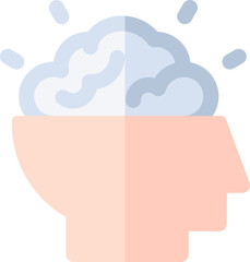 idea illustration on a white background     