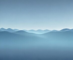 Dreamy light blue gradient, seamless blend  Minimalist, serene backdrop ,  design,  peaceful,  digital
